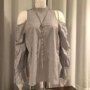 Beautiful cold shoulder shirt